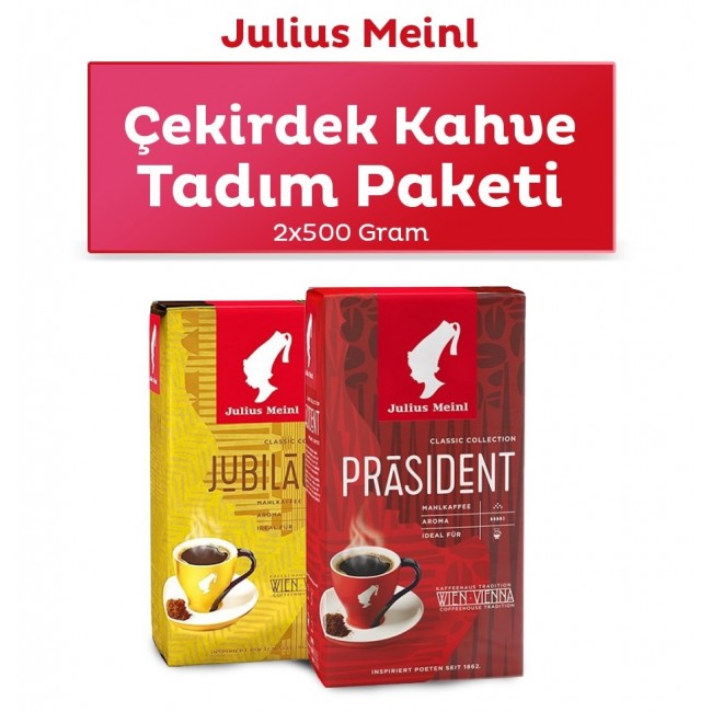 Julius Meinl Çekirdek Kahve Tadım Paketi 1kg